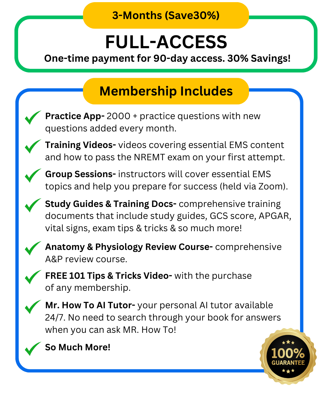Full-Access Membership