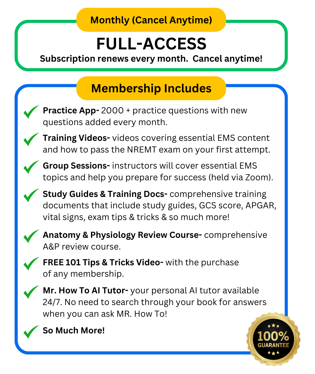 Full-Access Membership
