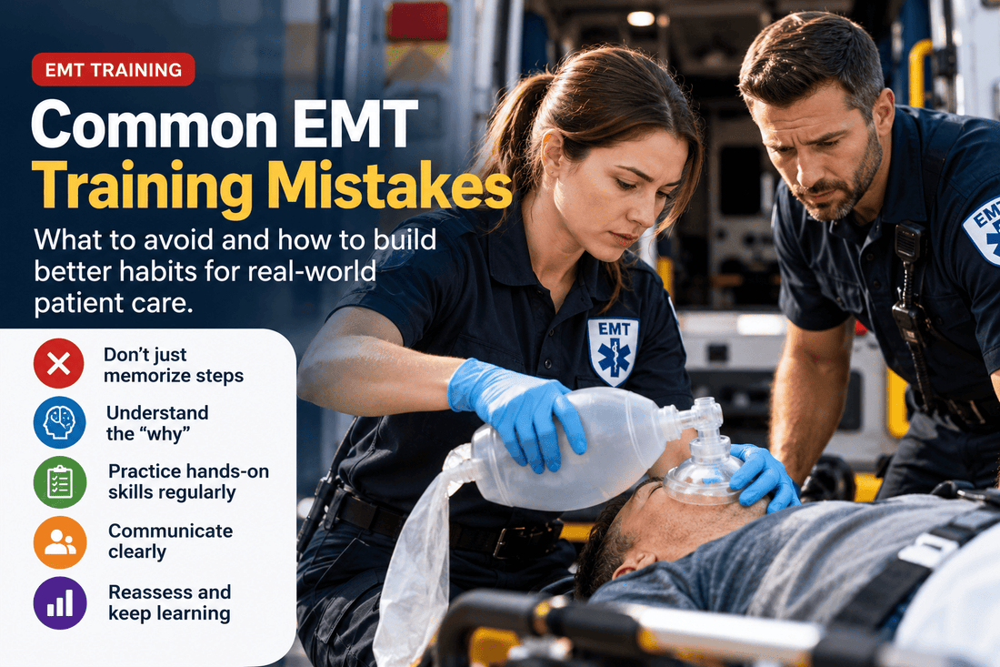Common EMT Training Mistakes That Can Affect Your Clinical Performance