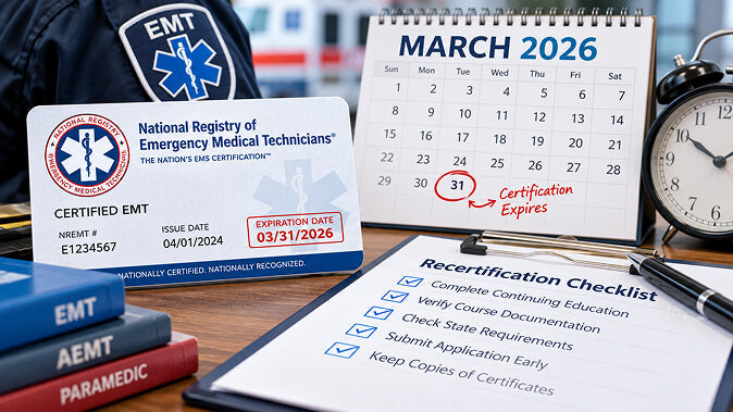 NREMT Certification Expiration: What to Do Before Your Credential Expires