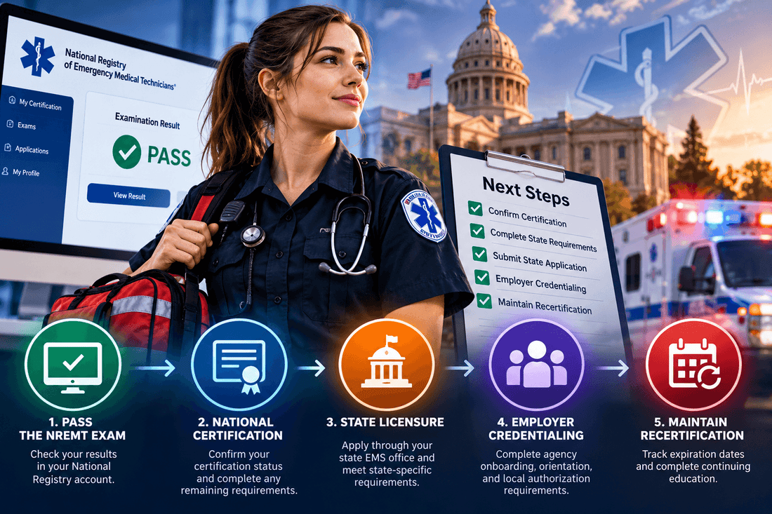 What Happens After You Pass the NREMT Exam? A Step-by-Step Look at the Next Stage